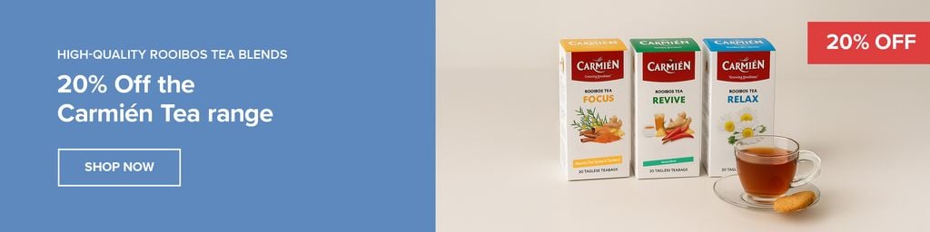 20% Off Carmien Tea Range 